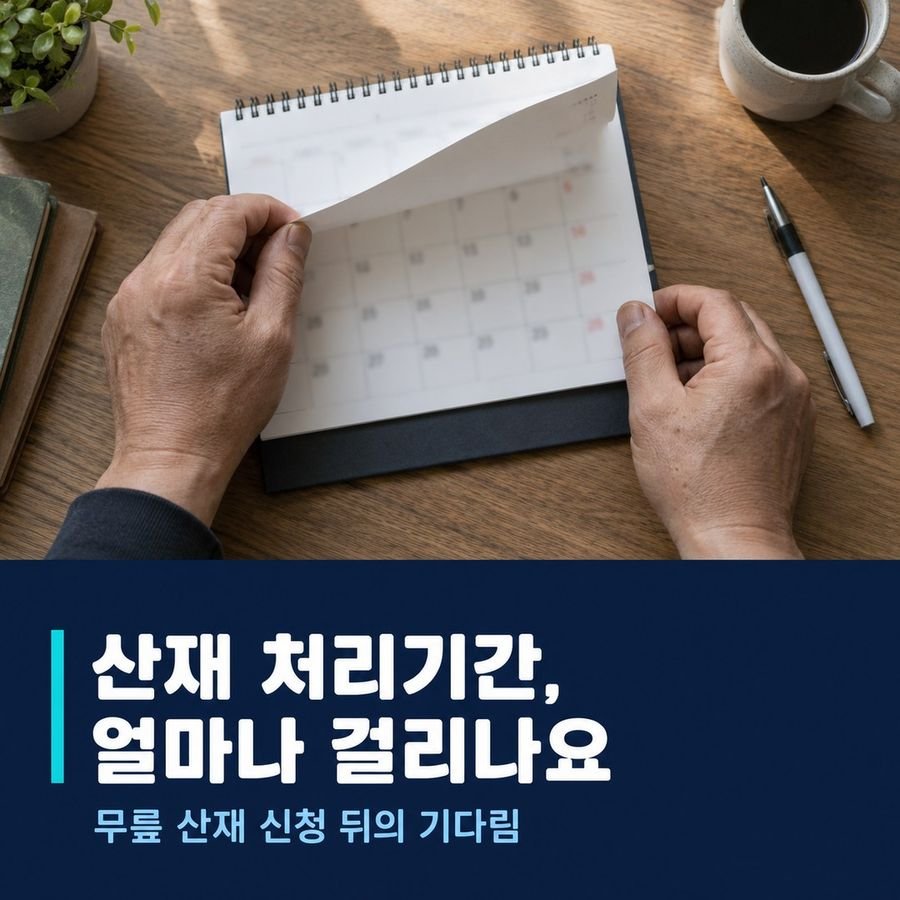 산재 처리기간, 얼마나 걸리나요 - 무릎 산재 신청 뒤의 기다림