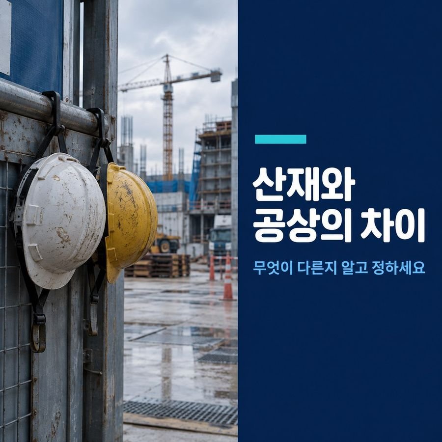 산재와 공상의 차이 - 무엇이 다른지 알고 정하세요