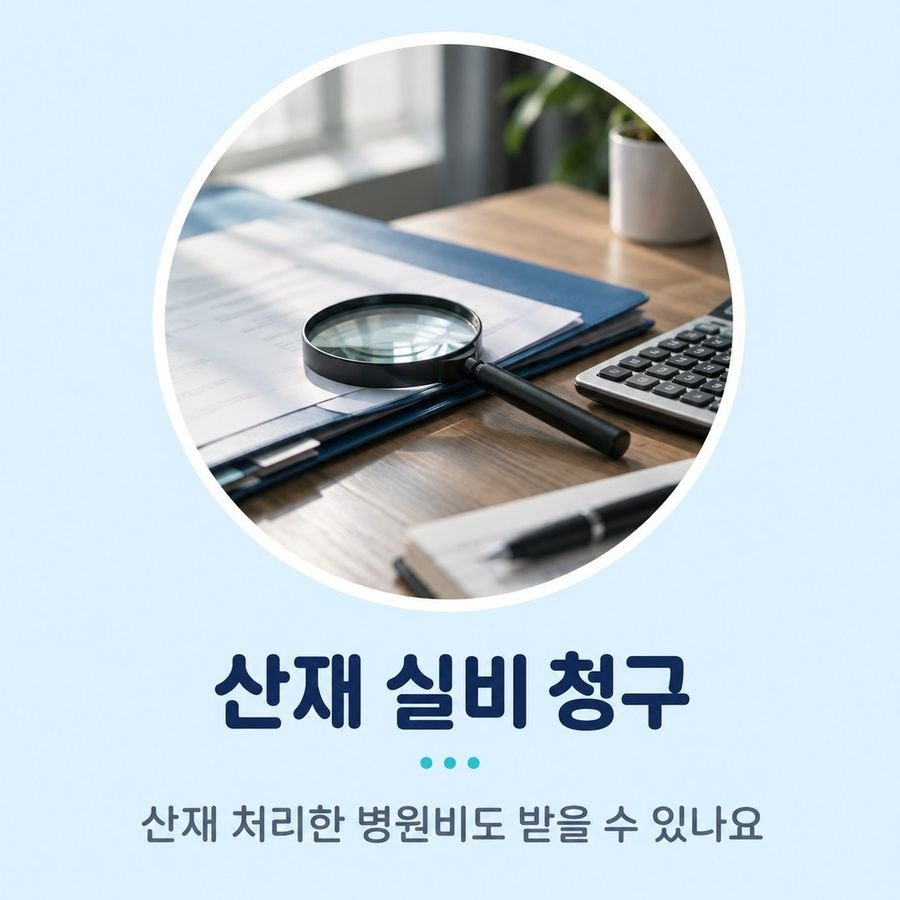 산재 실비 청구 - 산재 처리한 병원비도 받을 수 있나요