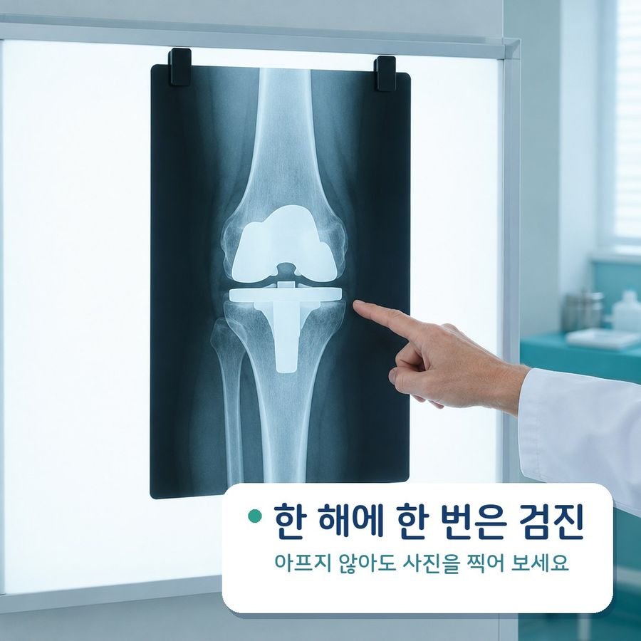 한 해에 한 번은 검진 - 아프지 않아도 사진을 찍어 보세요