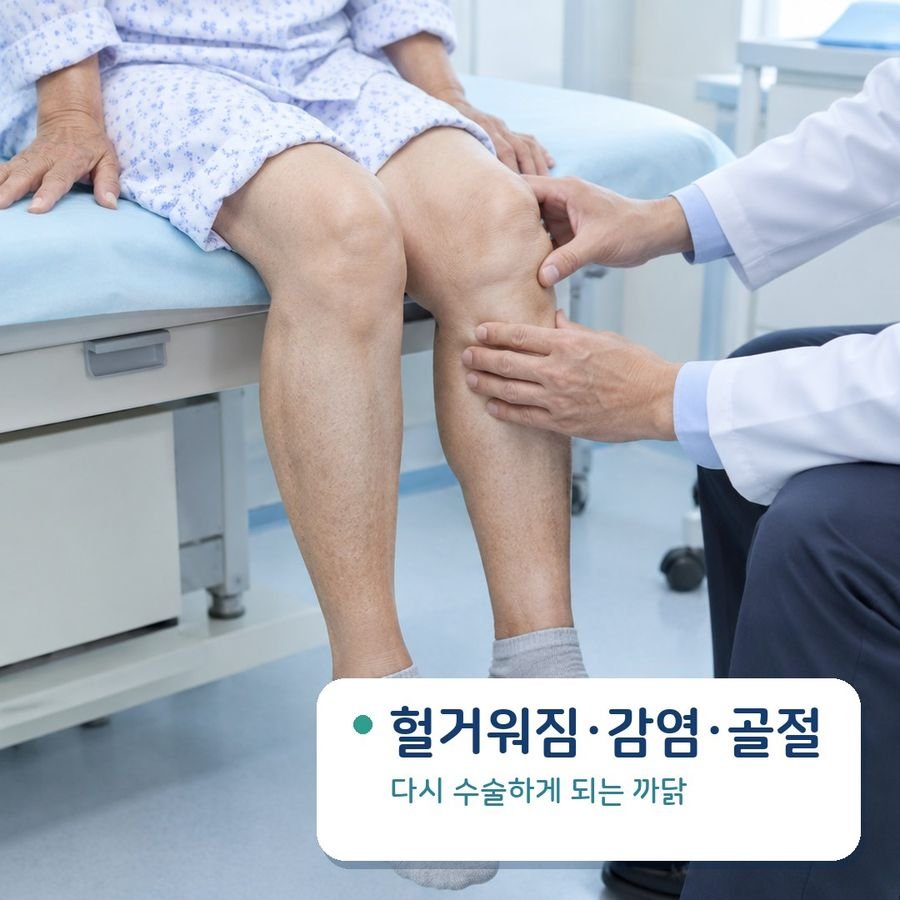헐거워짐·감염·골절 - 다시 수술하게 되는 까닭
